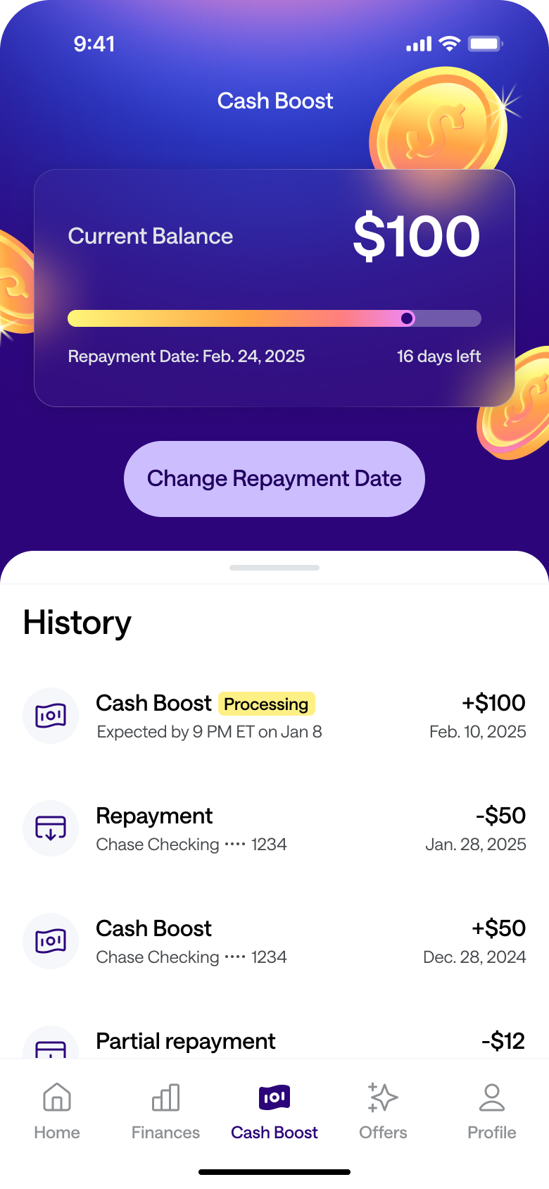 CASH BOOST